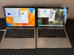 2x 13" MacBook Pro 2017-2019 I7/16gb/500gb, Computers en Software, Apple Macbooks, 2 tot 3 Ghz, Qwerty, 13 inch, Zo goed als nieuw