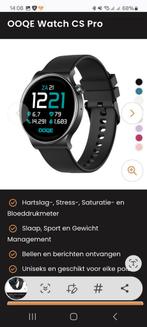 OOQE smartwatch als nieuw. Nog geen maand oud., Zwart, Ophalen of Verzenden, Zo goed als nieuw, Conditie