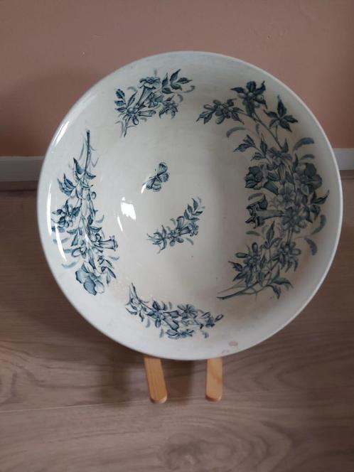 Schaal en bord van Badonviller, Antiek en Kunst, Antiek | Schalen, Ophalen of Verzenden