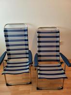 2 Lallemand standen stoelen., Ophalen, Gebruikt, Aluminium, Verstelbaar