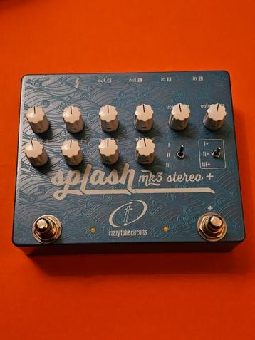 Crazy Tube Circuits Splash mk3 Stereo+ Reverb beschikbaar voor biedingen