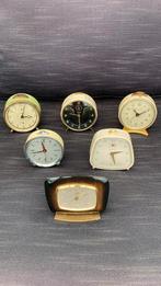 6 vintage retro wekkers, Ophalen of Verzenden