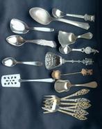 Lot theelepels en vorkjes, Antiek en Kunst, Antiek | Bestek, Ophalen of Verzenden