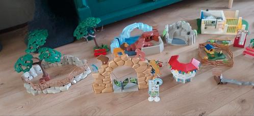 Playmobil diverse sets vooral dierentuin, Kinderen en Baby's, Speelgoed | Playmobil, Gebruikt, Ophalen of Verzenden