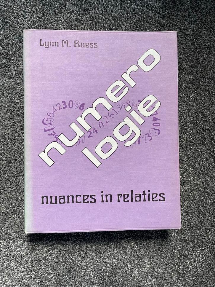 Numerologie: Nuances in Relaties, Boeken, Psychologie, Zo goed als nieuw, Overige onderwerpen, Ophalen of Verzenden
