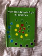 Verpleegkundestudieboek gezondheidspsychologie bij patiënten, Ophalen of Verzenden, Zo goed als nieuw