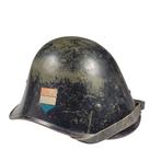Nederlandse m38 helm, TeNo Duits doorgebruikt, Verzamelen, 2288CL, Info@dbmmilitaria.nl, Ophalen of Verzenden, DBM militaria