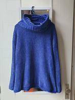 Blauwe chenille trui, Kleding | Dames, Truien en Vesten, Ophalen of Verzenden, Zo goed als nieuw