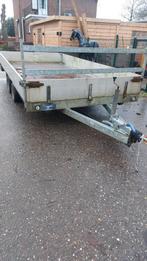 Wesco plateauwagen 4 bij 2 Totaalgewicht 2700 kg, Ophalen of Verzenden, Gebruikt