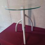 Spider table, Huis en Inrichting, Tafels | Bijzettafels, Minder dan 55 cm, Rond, Zo goed als nieuw, Hout