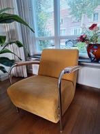 Leolux Scylla fauteuil alcantara, Huis en Inrichting, Fauteuils, Ophalen, Gebruikt, 75 tot 100 cm, Modern