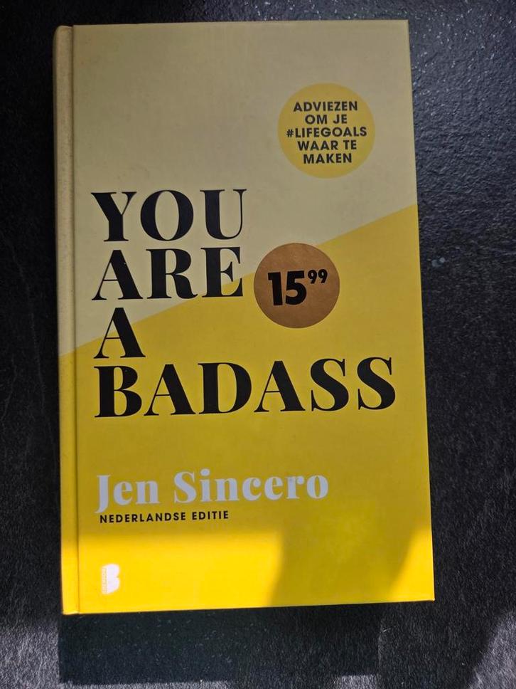 You Are a Badass - Jen Sincero, Boeken, Advies, Hulp en Training, Zo goed als nieuw, Ophalen of Verzenden