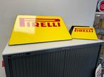 Pirelli banden emaille reclamebord XL, Verzamelen, Merken en Reclamevoorwerpen, Ophalen of Verzenden, Gebruikt, Reclamebord