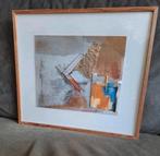 Collage van F. Pecquet Parijs 1975, Antiek en Kunst, Ophalen of Verzenden
