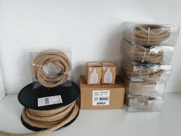 Elektra jute snoer en fittingen beschikbaar voor biedingen