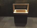 Rivièra maison houten bak voor lepels, Ophalen, Zo goed als nieuw, Vierkant, Hout