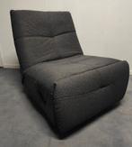 Relaxfauteuil Lazy - Donkergrijs -Draaibaar en schommelstand, Huis en Inrichting, Fauteuils, Ophalen, Gebruikt, Info@meubeloutletmeppel.nl