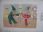 Oude Kaart - Pierrot Kinderen met Gitaar, Verzenden, 1920 tot 1940, Ongelopen, Feest(dag)