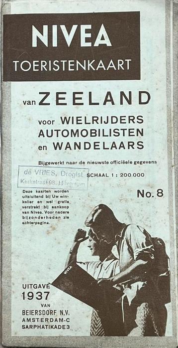 kaart 1937 Zeeland Nivea Eucerin Beiersdorf beschikbaar voor biedingen
