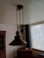 Vintage Katrol Lamp en klok, Antiek en Kunst, Antiek | Lampen, Ophalen of Verzenden