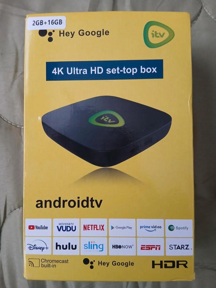 4K Ultra HD Set-top Box - Nieuw!, Audio, Tv en Foto, Decoders en Harddiskrecorders, Nieuw, Decoder, Ophalen