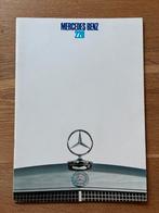 Mercedes-Benz 220 W115 NL brochure 12/68, Verzenden, Zo goed als nieuw, Mercedes