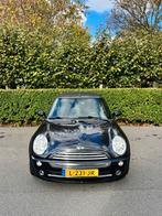 Mini 1.6 16V ONE Cabrio 2007 Zwart, Auto's, Mini, Stof, 4 cilinders, Cabriolet, 4 stoelen