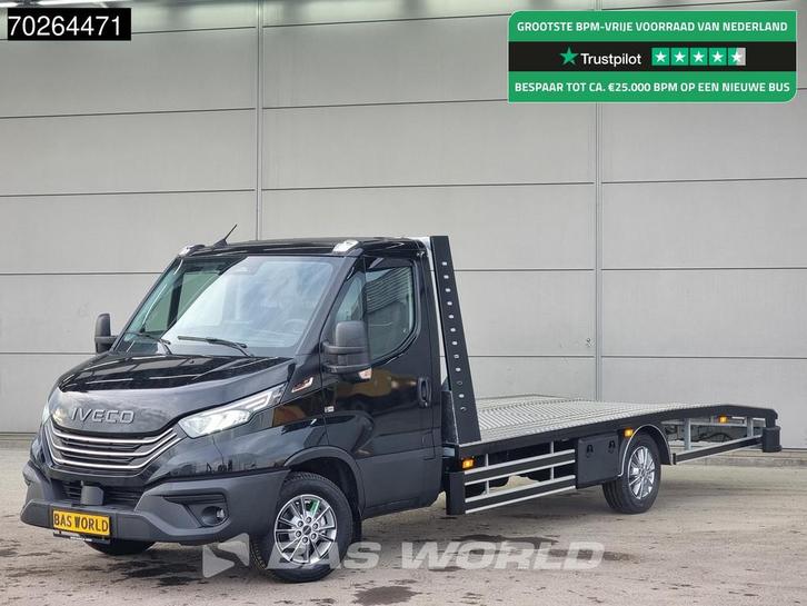 Iveco Daily 35S18 3.0L Automaat Autotransporter 2025model LE, Auto's, Bestelauto's, Bedrijf, Te koop, Achteruitrijcamera, Airconditioning