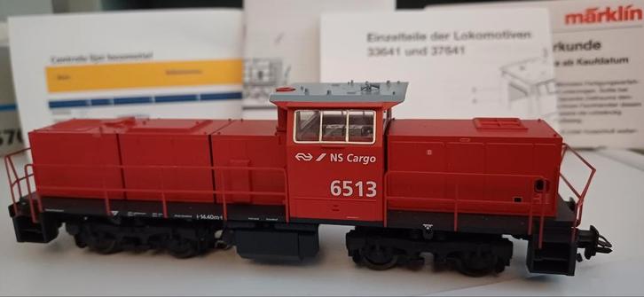 Märklin 37641 H0 Diesellocomotief Serie 6400 van NS Cargo, Hobby en Vrije tijd, Modeltreinen | H0, Zo goed als nieuw, Locomotief
