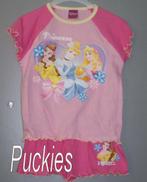 Disney Princess shortama maat 122 *NIEUW* (7180) a, Kinderen en Baby's, Kinderkleding | Maat 122, Disney, Nacht- of Onderkleding