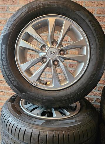 15 inch Hyundai i30 Velgenset 5x114.3 Hankook 7mm TPMS beschikbaar voor biedingen