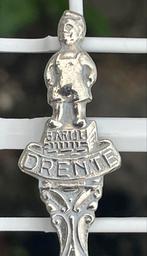 Verzilverd theelepeltje Drente - Barntje, Antiek en Kunst, Ophalen of Verzenden