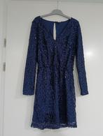 Pailetten jurk nelly, Zwart, Ophalen of Verzenden, Zo goed als nieuw, Maat 36 (S)