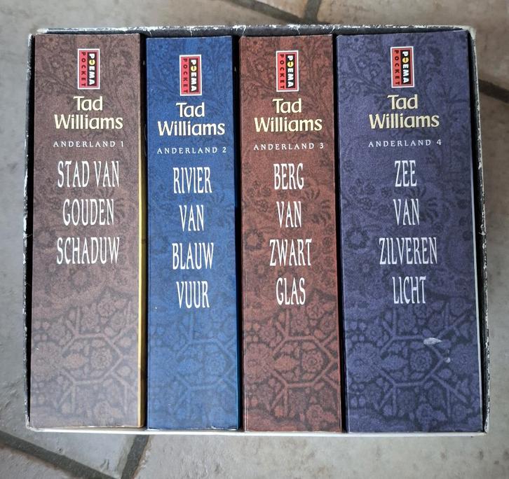 Tad Williams serie Anderland Compleet 1-4, Boeken, Fantasy, Gelezen, Ophalen of Verzenden