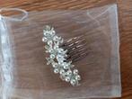 Elegante Trouwhaarspeld met Parel en Strass, Ophalen of Verzenden, Nieuw