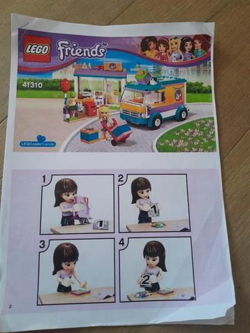 Lego Friends 41310; Heartlake Pakjesdienst beschikbaar voor biedingen
