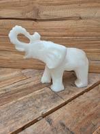 Antiek, vintage marmer, marmeren olifant, Ophalen, Dier