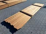 164 partij thermowood halfhouts rabat planken 22m2, Tuin en Terras, Ophalen of Verzenden, Zo goed als nieuw, Planken