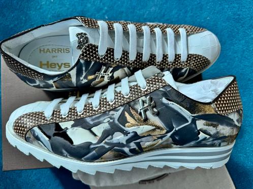NIEUW Harris Sneaker UK10 Bianco Dessert Camouflage Gold, Kleding | Heren, Schoenen, Nieuw, Sneakers of Gympen, Overige kleuren