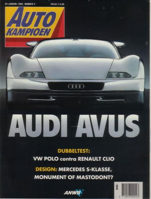 Autokampioen 2 1992 : Toyota Celica - Audi Avus - Mercedes S, Boeken, Auto's | Folders en Tijdschriften, Gelezen, Algemeen, Ophalen of Verzenden