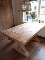 Kloostertafel steigerhout, Huis en Inrichting, Tafels | Eettafels, Ophalen, Gebruikt, 50 tot 100 cm, Vijf personen of meer