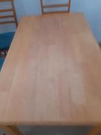 Mooie eethoek tafel met 4 stoelen, Huis en Inrichting, Tafels | Eettafels, Ophalen, 100 tot 150 cm, 50 tot 100 cm, Zo goed als nieuw