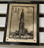 Delft Nieuwe Kerk op de markt de Ursula kerk, Antiek en Kunst, Verzenden