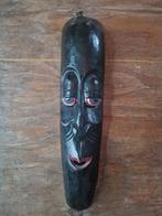 Vintage Somalisch Houten Muurmasker - 45cm, Ophalen of Verzenden