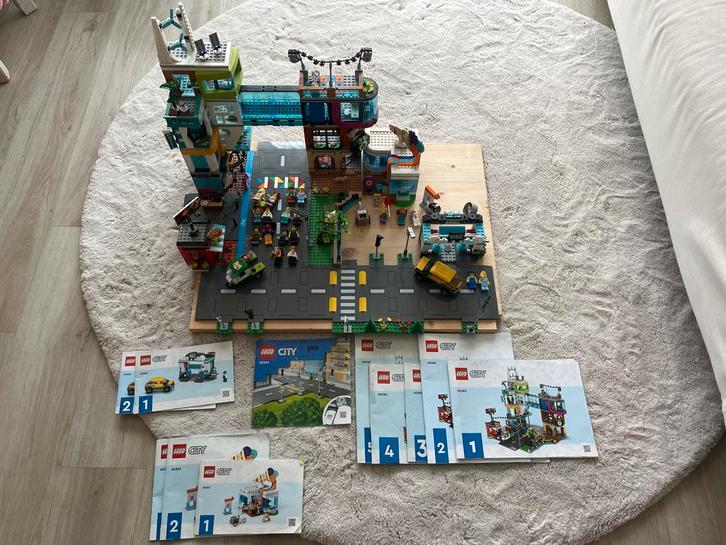 Lego City Binnestad (Sets: 60380, 60363, 60362, 60304), Kinderen en Baby's, Speelgoed | Duplo en Lego, Gebruikt, Lego, Complete set