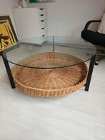 Prachtige salontafel Rudolf Wolf voor Rohe Noordwolde 90cm, Huis en Inrichting, Ophalen, 50 tot 100 cm, Rond, 50 tot 100 cm