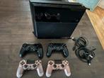 Playstation ps 4 slim 500GB, Spelcomputers en Games, Spelcomputers | Sony PlayStation 4, Ophalen, Zo goed als nieuw, Met 3 controllers of meer