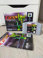 Nintendo 64 Gex 3 Deep Cover Gecko game (nieuw), Spelcomputers en Games, Games | Nintendo 64, 1 speler, Nieuw, Ophalen of Verzenden