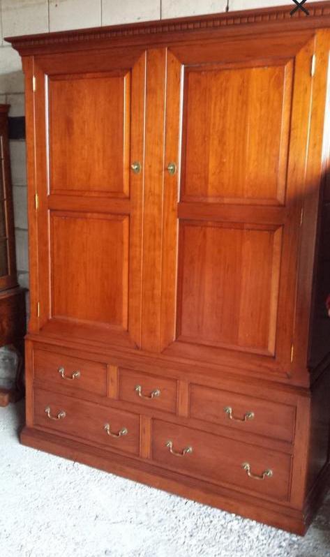 Exclusieve kershout wandkast, Huis en Inrichting, Kasten | Boekenkasten, Zo goed als nieuw, 150 tot 200 cm, 25 tot 50 cm, Kersenhout
