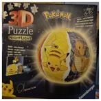 Pokemon 3-D puzzel met licht, Ophalen of Verzenden, 10 tot 50 stukjes, Zo goed als nieuw, 6 jaar of ouder